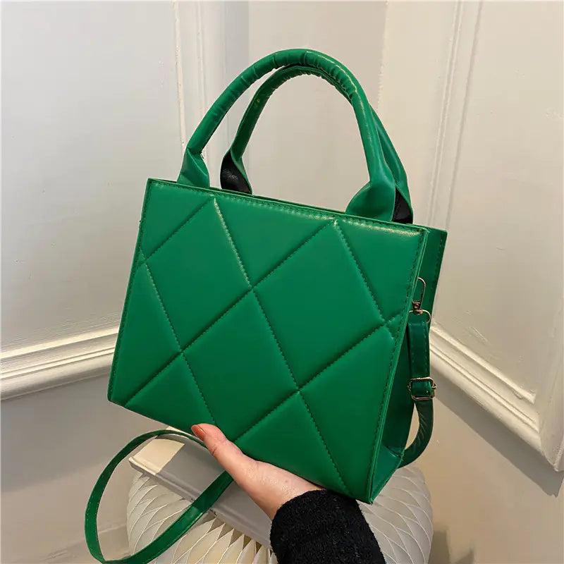 Ladies Fashion Simple Small Square Bag
