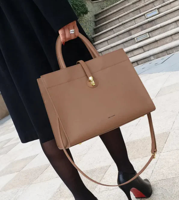 Chic Khaki Shoulder Bag