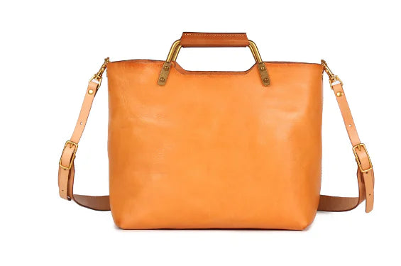 Layered Leather Handbag