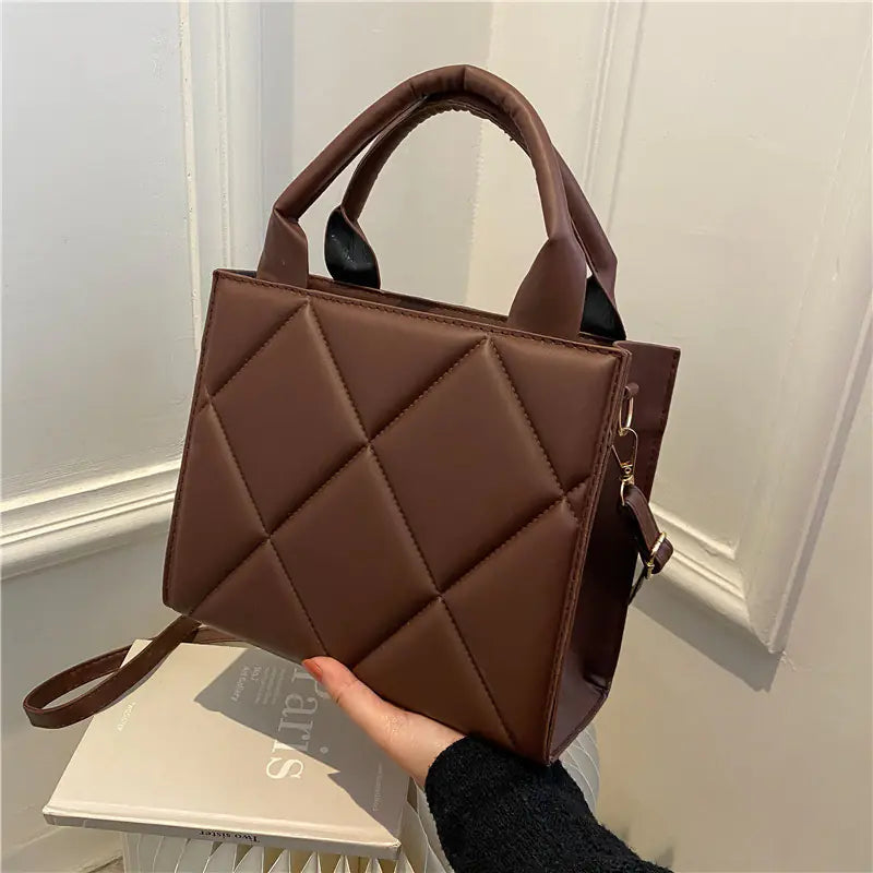 Ladies Fashion Simple Small Square Bag
